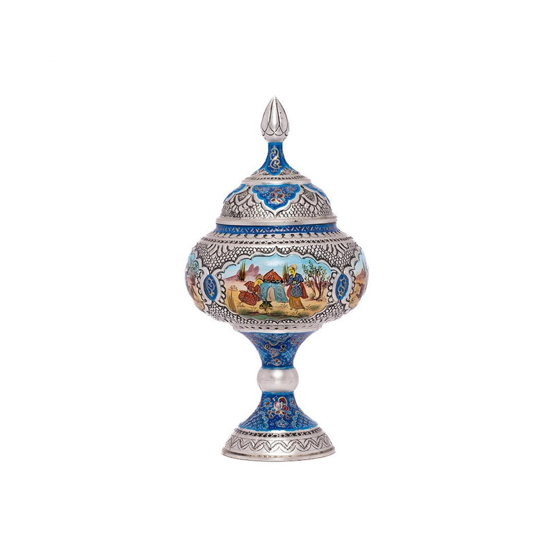 شکلات خوری قلمزنی طرح مینیاتور کد M010