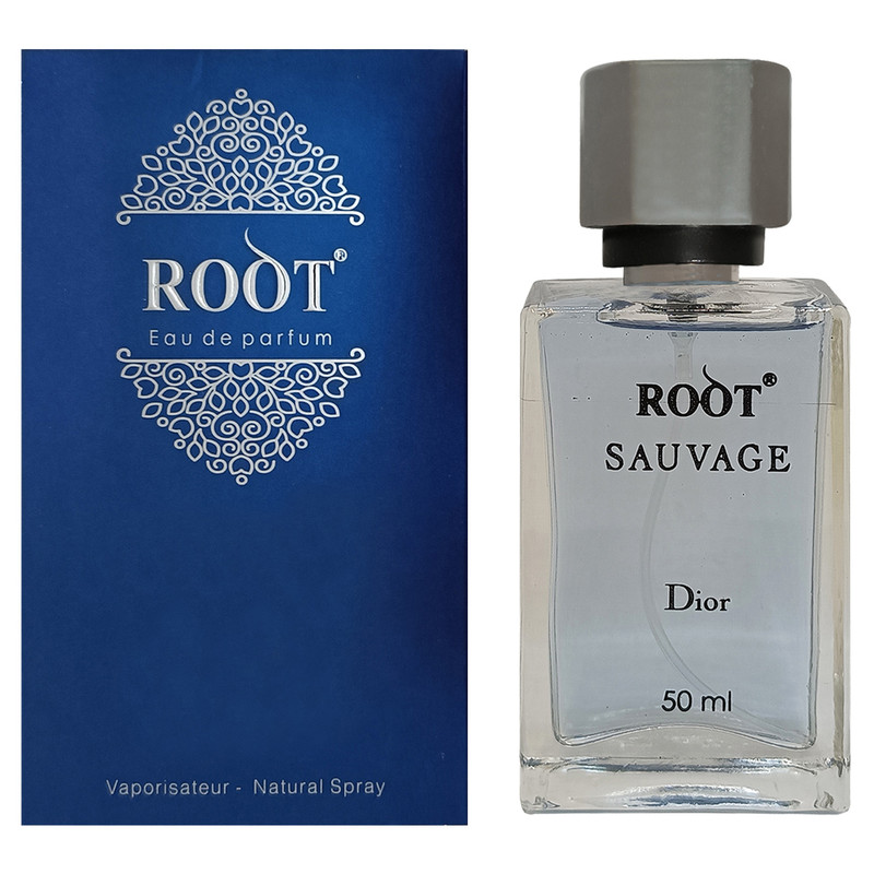 ادو پرفیوم مردانه روت مدل Sauvage Dior با رایحه تند حجم 50 میلی لیتر