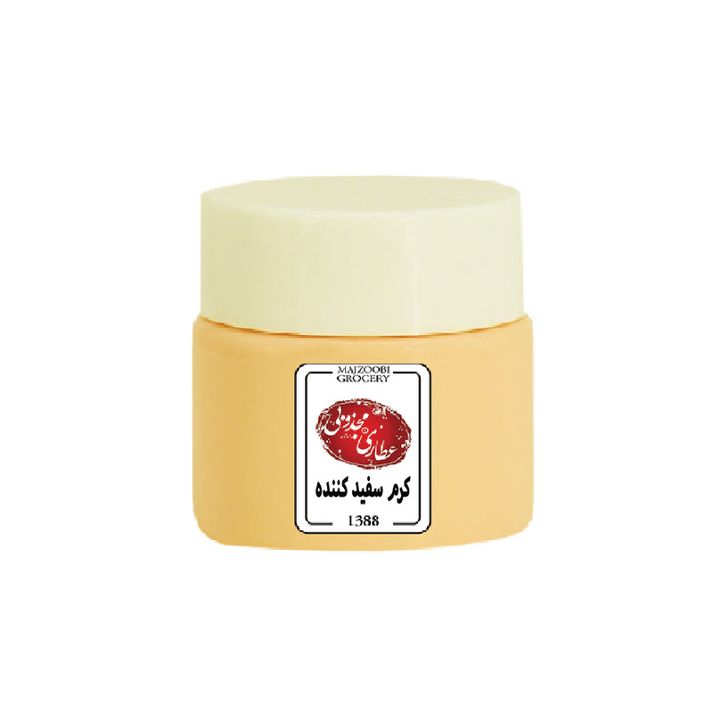 خرید و قیمت کرم سفید کننده پوست عطاری مجذوبی کد 01 وزن 30 گرم