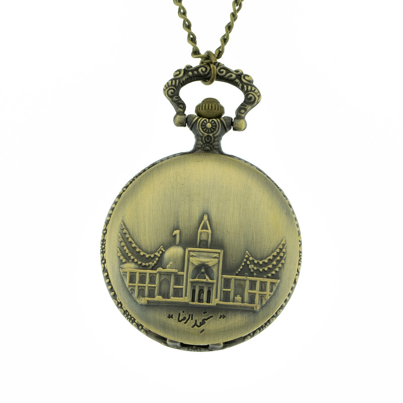ساعت گردنبندی عقربه ای برانت مدل مشهد الرضا