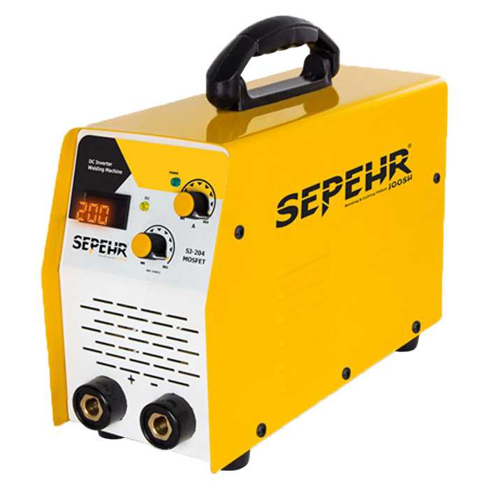 خرید و قیمت دستگاه جوش 200 آمپر سپهر جوش مدل sj204mosfet
