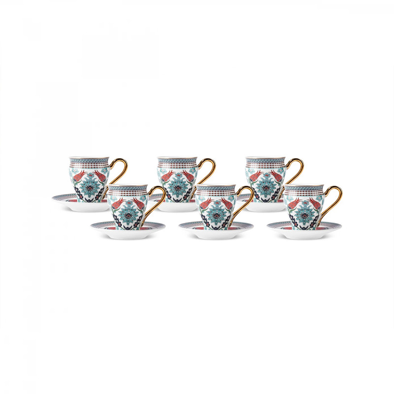 سرویس قهوه خوری 12 پارچه کاراجا مدل Süreyya