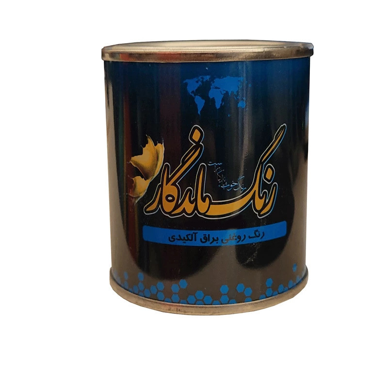 رنگ روغنی قرمز رنگ ماندگار کد 137 وزن 250 گرم