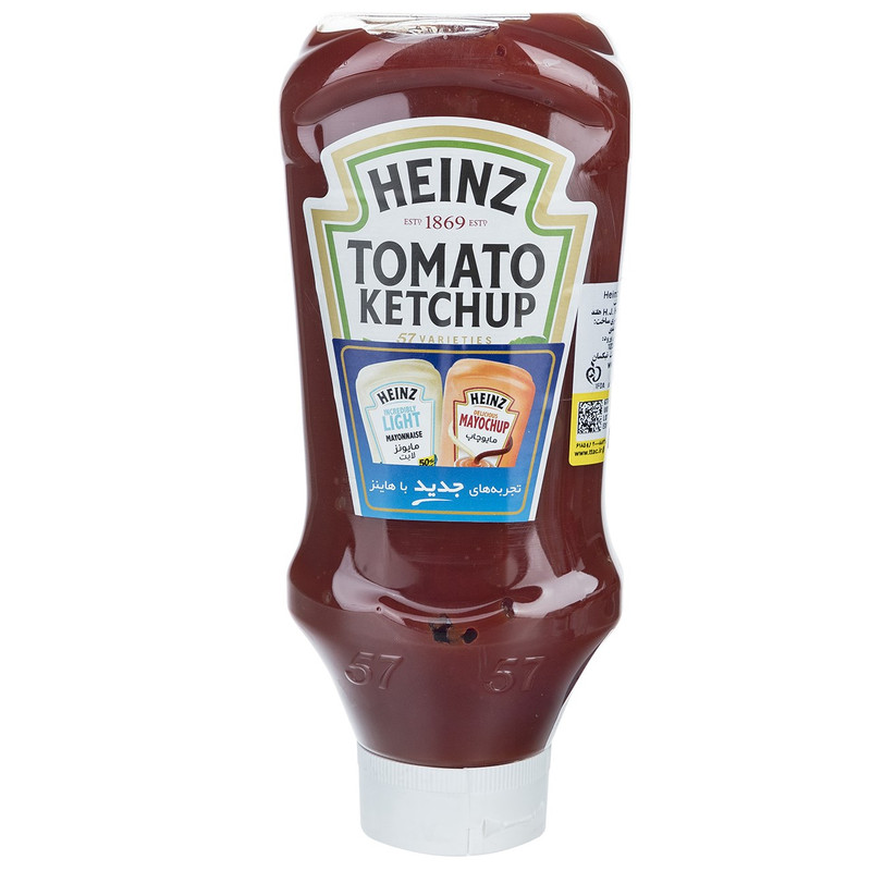 خرید و قیمت سس گوجه فرنگی هاینز مقدار 910 گرم