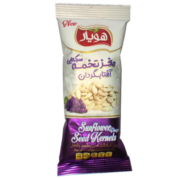 مغز تخمه آفتابگردان سرکه ای هویار - 40 گرم