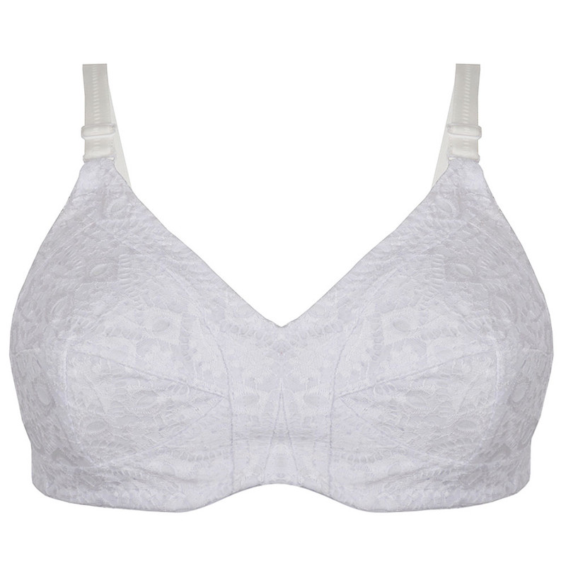 سوتین زنانه پرجامدا مدل 340019301 رنگ سفید