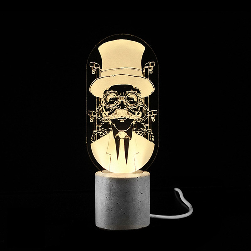 چراغ خواب دکوراتیو پلاس مدلAC-031