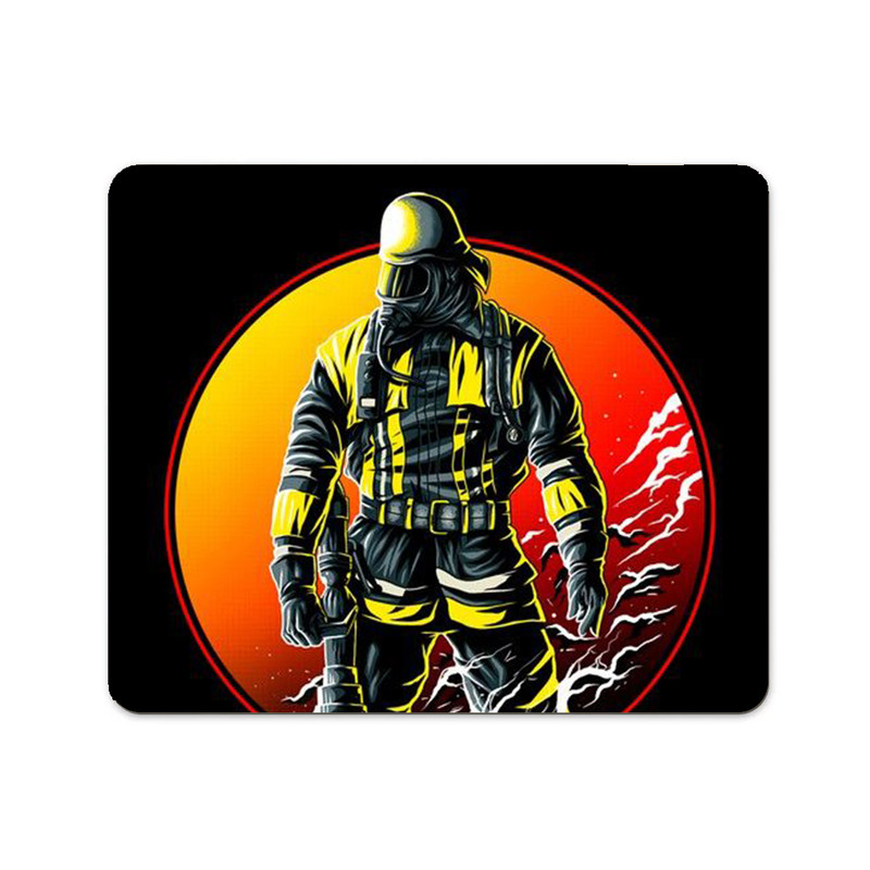 ماوس پد مدل جذاب اتش نشان کد 130