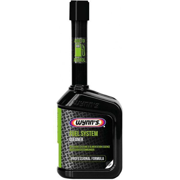 مکمل تمیز کننده سیستم سوخت رسانی خودرو وینز مدل Fuel system cleaner حجم 325 میلی لیتر
