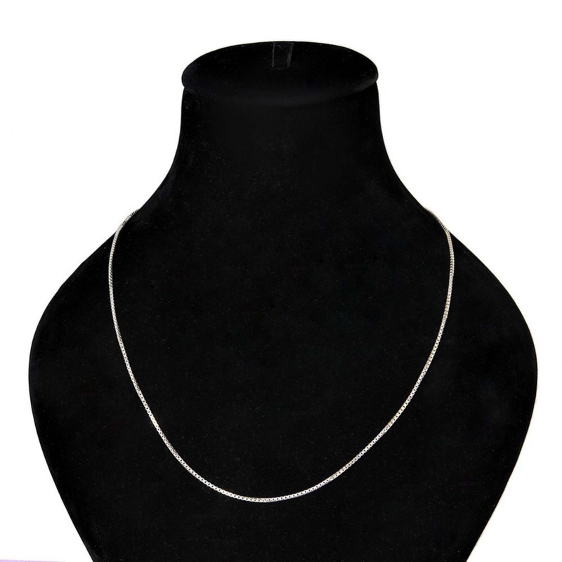 زنجیر نقره مردانه مدل ونیزی ظریف arm4452