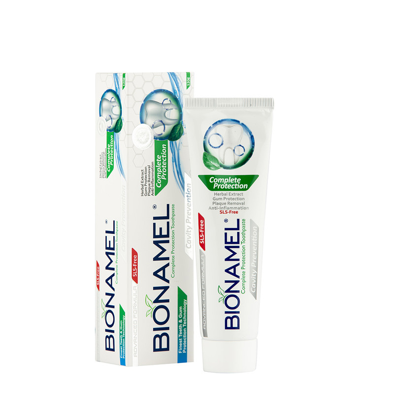 خرید و قیمت خمیر دندان بایونمل مدل Complete Protection حجم 120 میلی لیتر