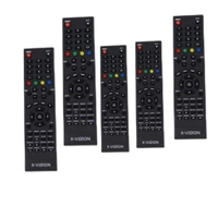 ریموت کنترل تلوزیون ایکس ویژن مدل Xvision -T200 بسته پنج عددی فروش عمده الکتوبکا کد 1305