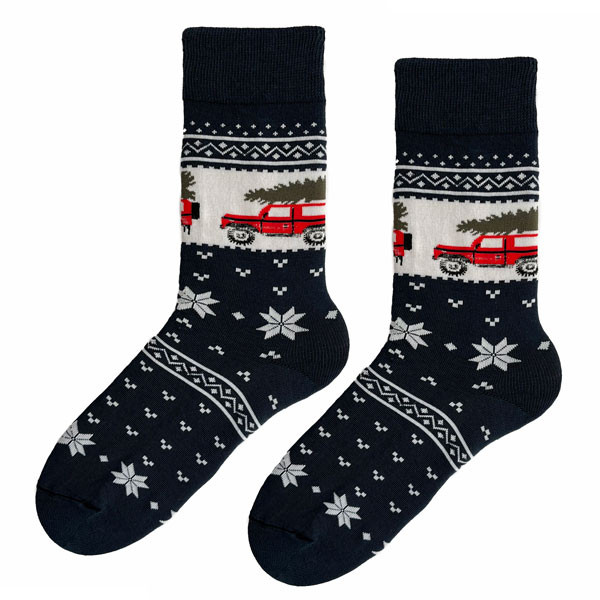 جوراب زنانه ال سون مدل لندروور کریسمسی کد PH949