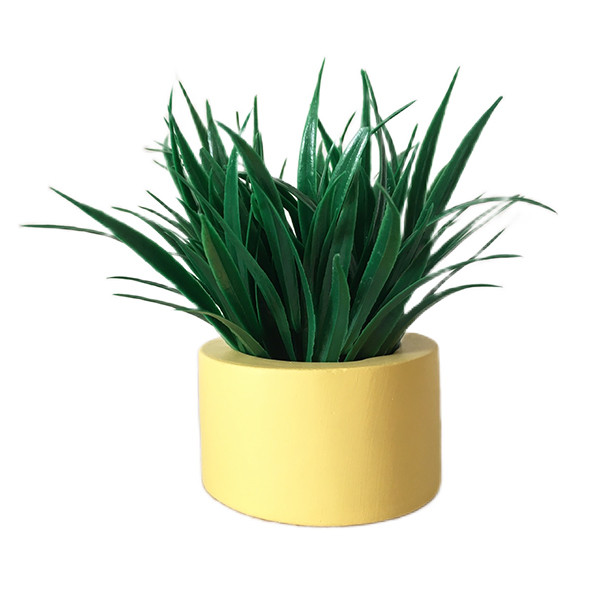 گلدان به همراه گل مصنوعی مدل رزماری کد 727