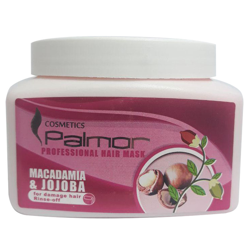 ماسک مو پالمور مدل MACADAMIA & JOJOBA حجم 500 میلی لیتر