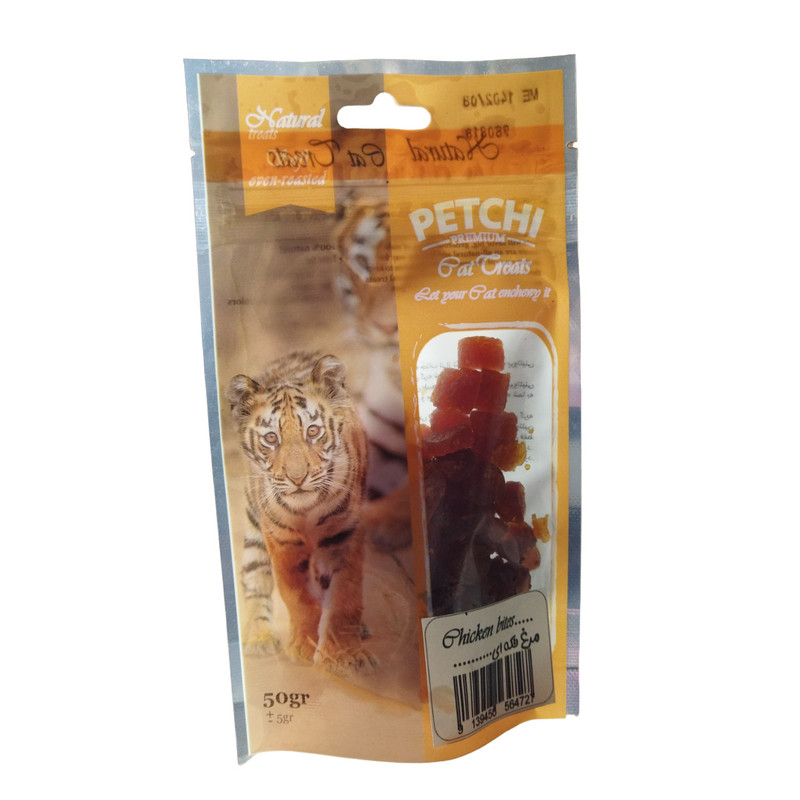 خرید و قیمت تشویقی گربه پتچی مدل مرغ تکه ای وزن 50 گرم