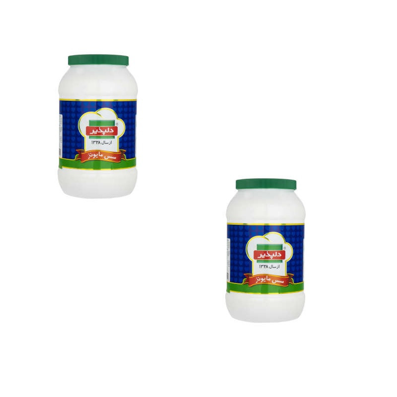 خرید و قیمت سس مایونز دلپذیر - 1870 گرم- بسته 2 عددی