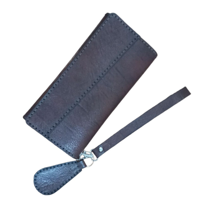 کیف پول چرمی مدل دست دوز کد 01