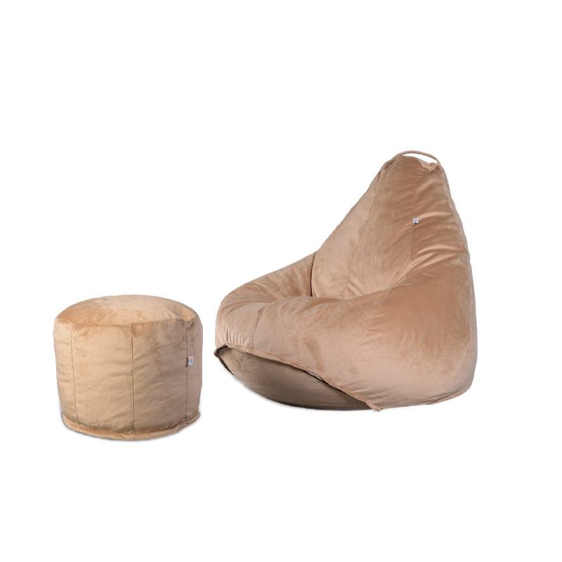 بین بگ ایبلو مدل هپی چیر کرمی به همراه پاف