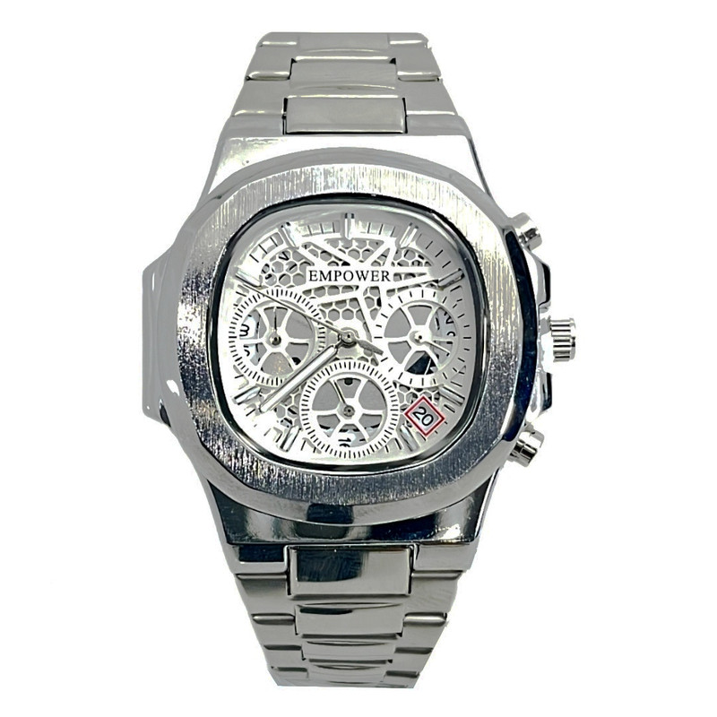 ساعت مچی عقربهای مردانه امپاور مدل سه موتوره فعال طرح اتوماتیک