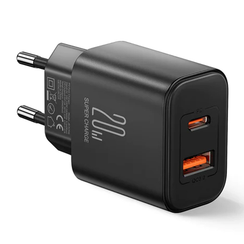 خرید و قیمت شارژر دیواری 20 وات جوی روم مدل JR-TCF05