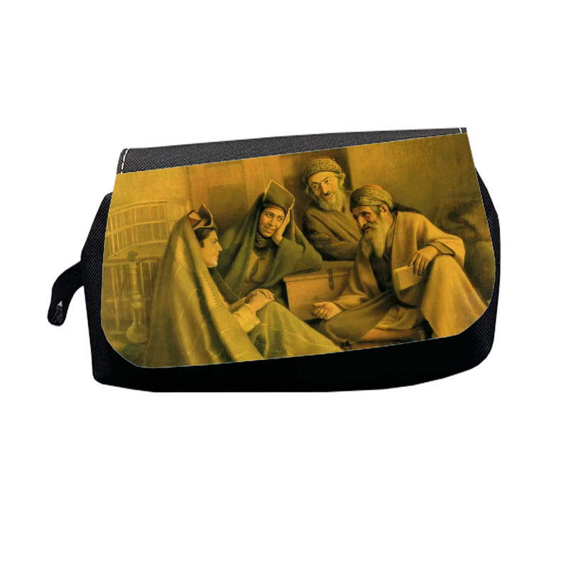 خرید و قیمت جامدادی طرح نقاشی فالگیر بغدادی از کمال الملک مدل m3044