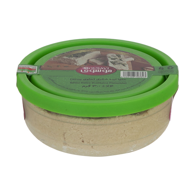 خرید و قیمت حلوا ارده پسته ای موسوی - 300 گرم