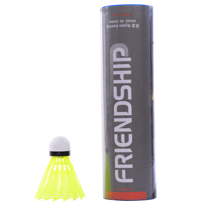 خرید و قیمت توپ بدمینتون فرندشیپ کد 6747 بسته 6 عددی