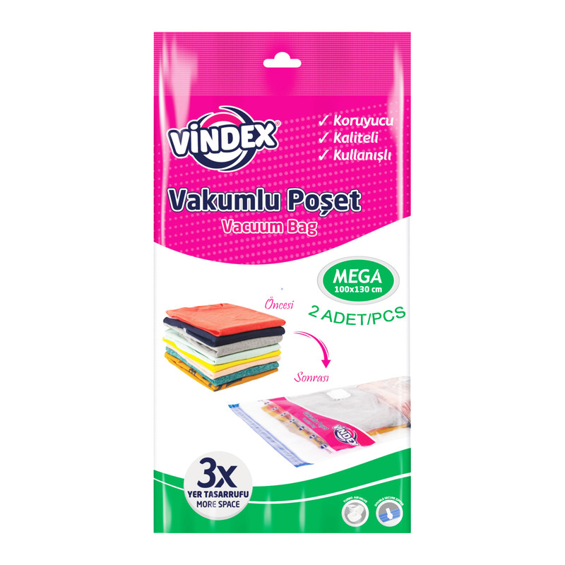 کیسه وکیوم ویندکس مدل MEGA مجموعه 2 عددی