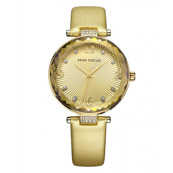 ساعت مچی عقربه ای زنانه مینی فوکوس مدل 0038GLD