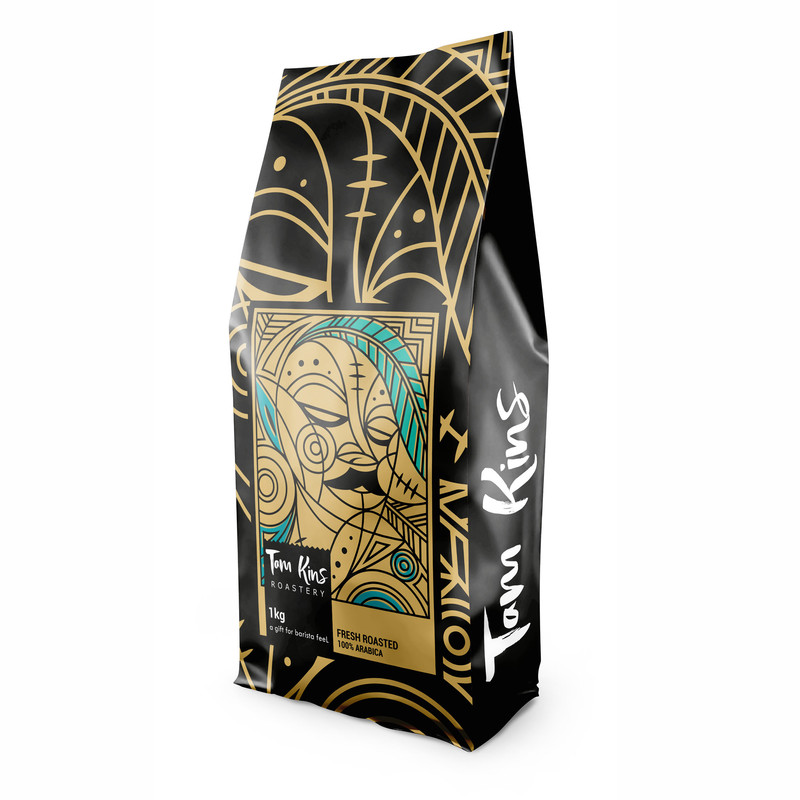 خرید و قیمت دانه قهوه فول عربیکا تام کینز - 1000 گرم