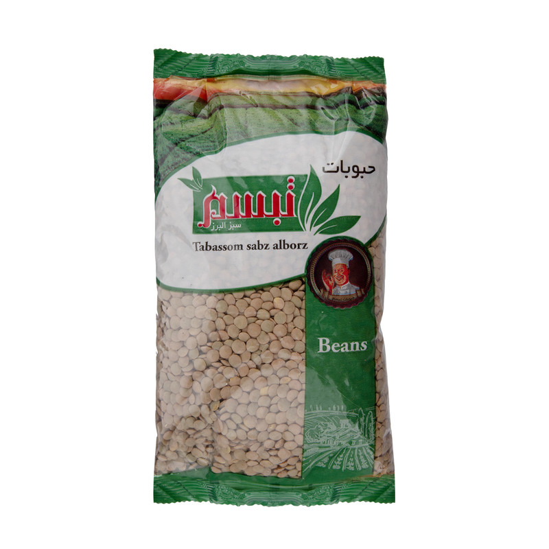 خرید و قیمت عدس تبسم - 900 گرم