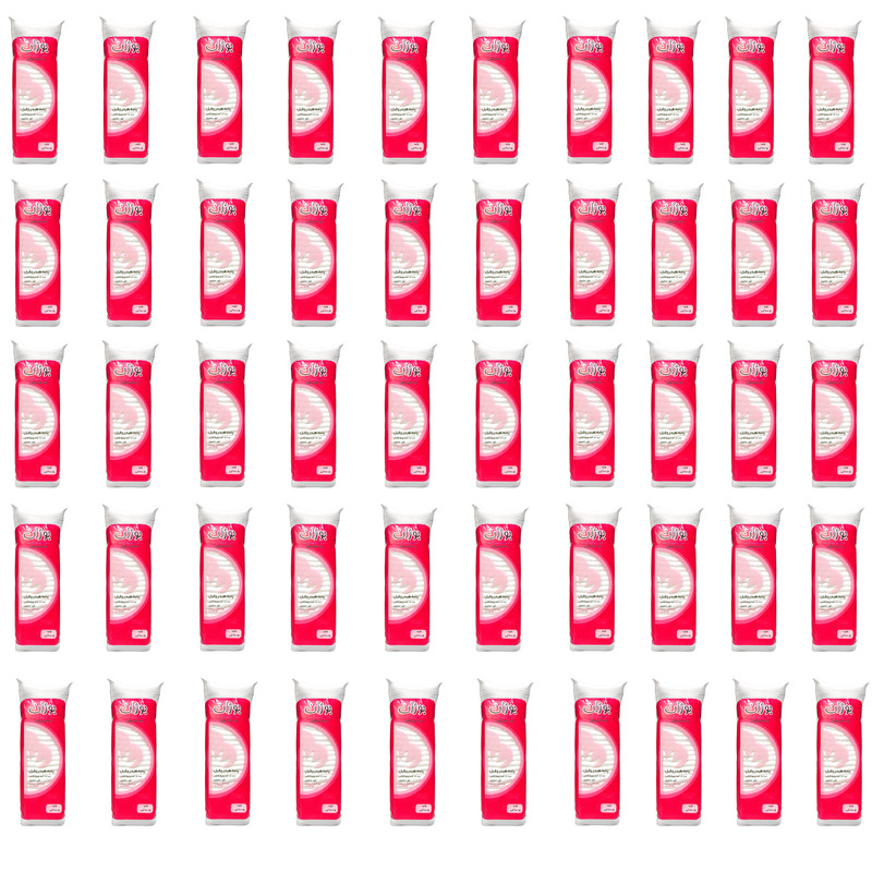 پنبه هیدروفیل بوژان مدل 27001-50 وزن 100 گرم مجموعه 50 عددی