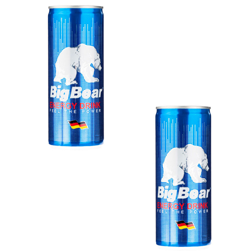 نوشابه انرژی زا بیگ بیر - 250 میلی لیتر بسته 2 عددی