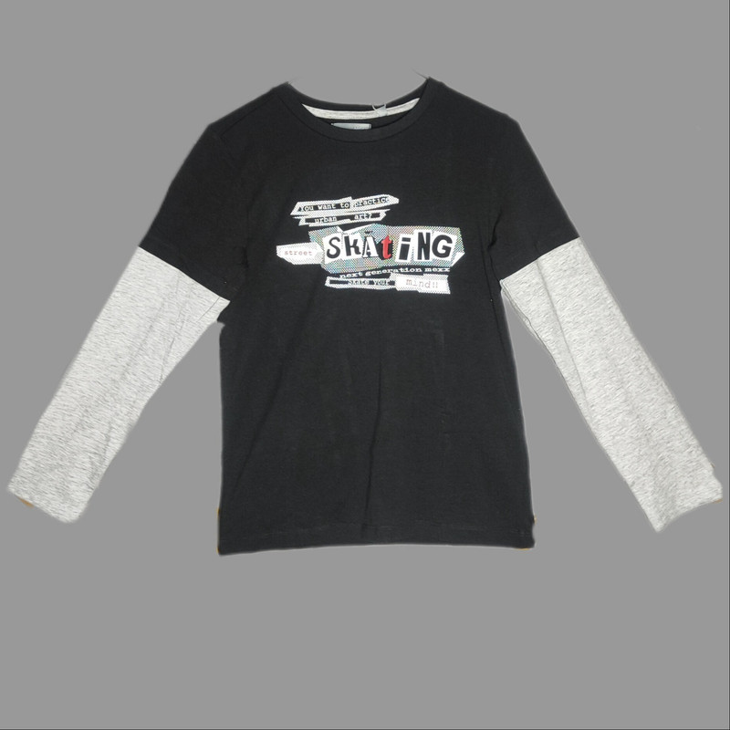 تی شرت آستین بلند پسرانه مکس مدل moj2468