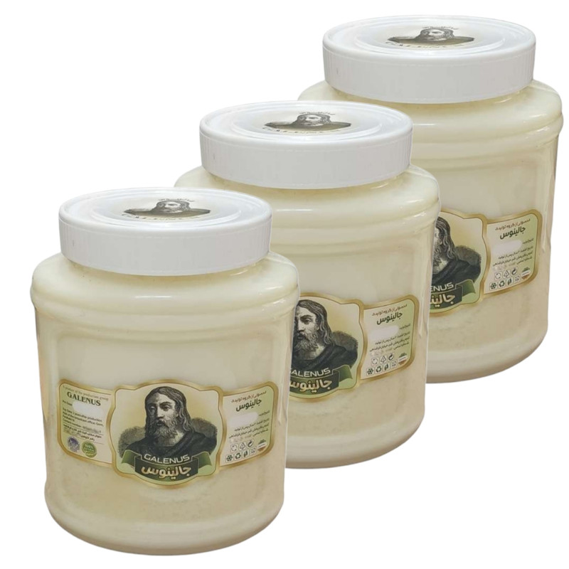 روغن شحم گاو طبیعی جالینوس - 1 کیلوگرم بسته 3 عددی
