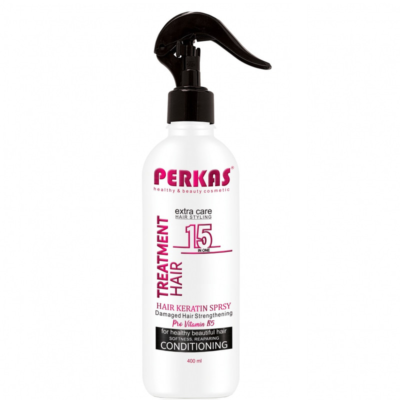 خرید و قیمت سرم مو پرکاس مدل 15 کاره حجم 400 میلی لیتر