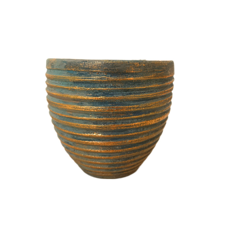 گلدان سفالی مدل پتینه