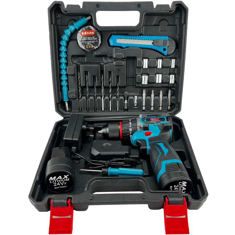 پیچ گوشتی شارژی باس مدل BS3034 مجموعه 26 عددی