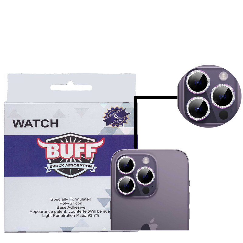 محافظ لنز دوربین بوف مدل Diamond-Luxury-G مناسب برای گوشی موبایل اپل iphone 14 Pro Max / 14 Pro