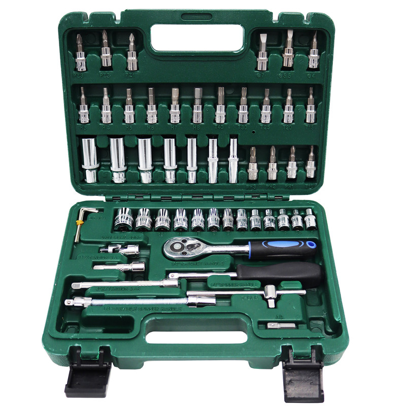 مجموعه 53 عددی آچار و سری بکس و پیچ گوشتی اسرانوی مدل YPS-053