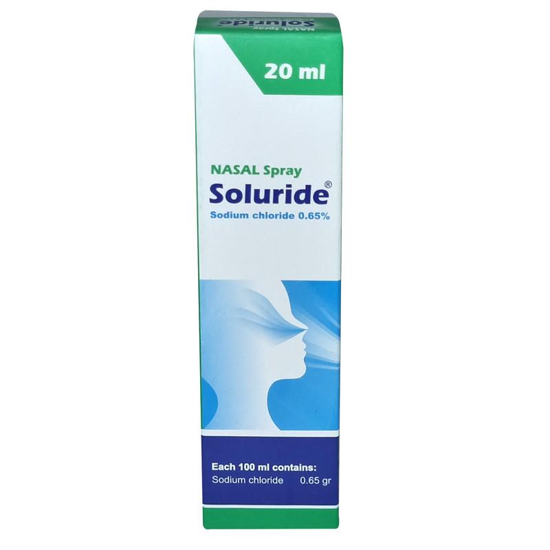 خرید و قیمت اسپری بینی سولوراید خوارزمی - 20 میلی لیتر