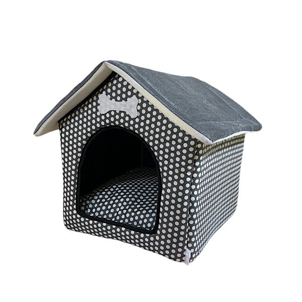 جای خواب سگ و گربه مدل کلبه K-118