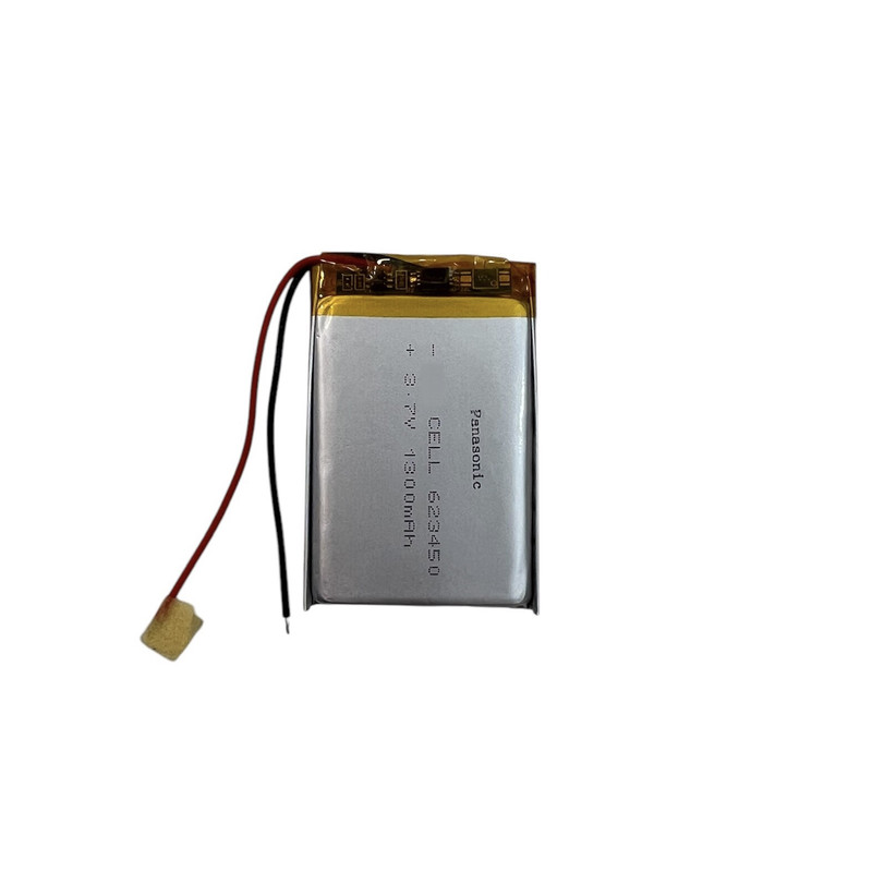 باتری لیتیوم پلیمر پاناسونیک مدل 603450 با ظرفیت 1200 میلیآمپر ساعت