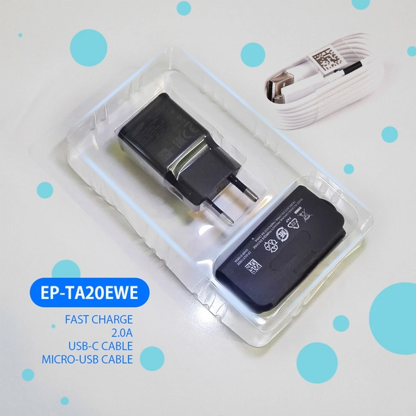  شارژر دیواری مدل EP-TA20EWE به همراه کابل تبدیل USB-C / microUSB5