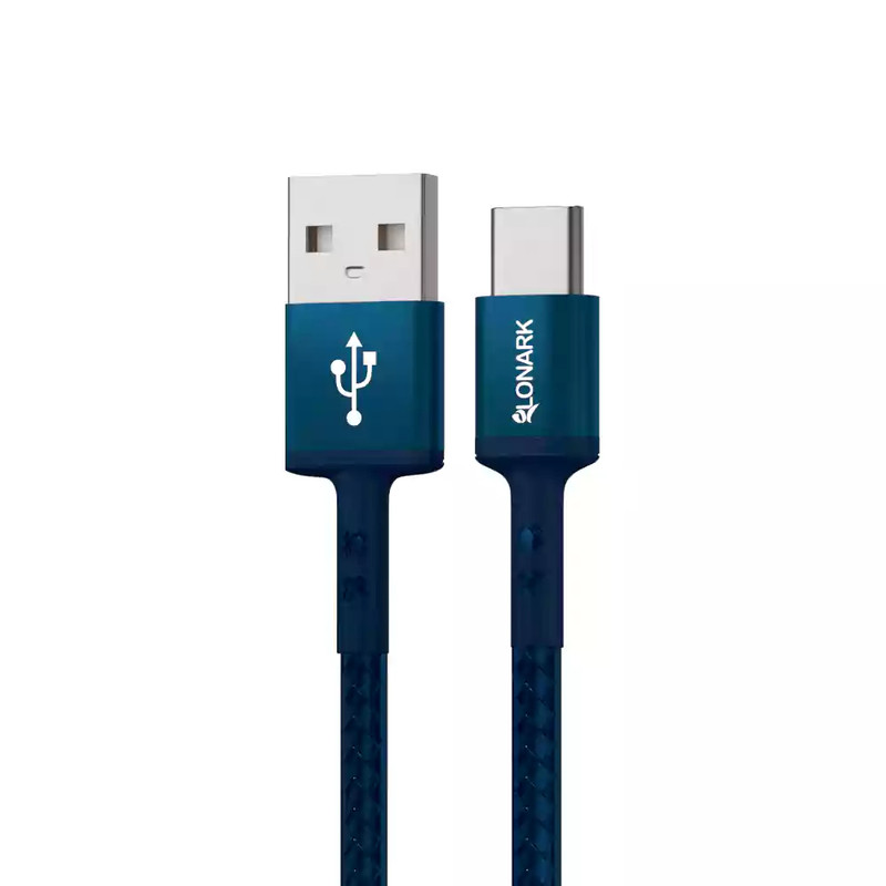 کابل تبدیل USB به USB -C لونارک مدل LC 23C طول 1.1 متر