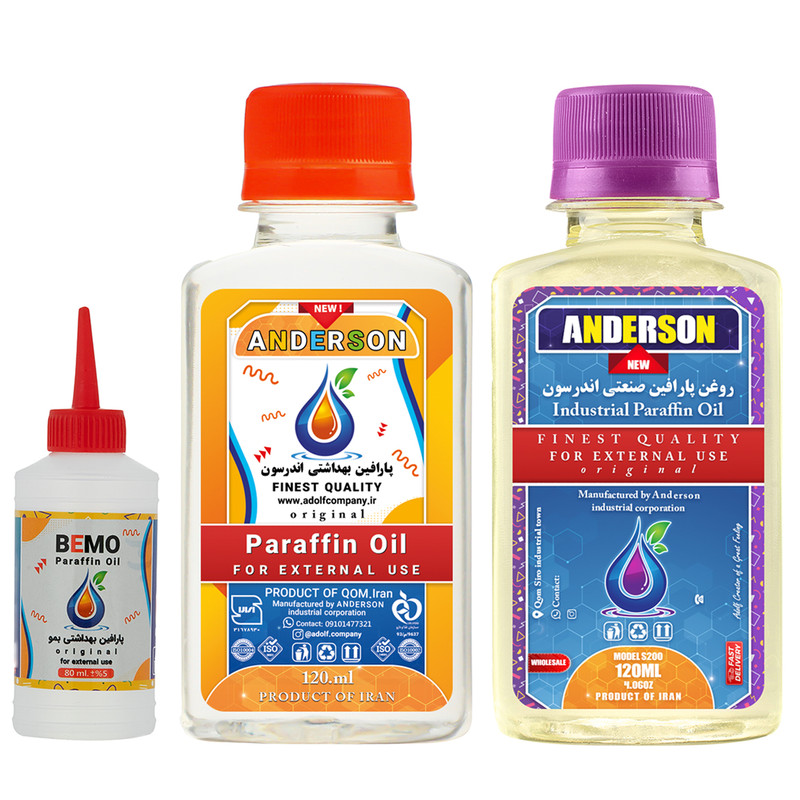 پارافین مایع اندرسون مدل G3-SB18 حجم 320 میلی لیتر بسته 3 عددی