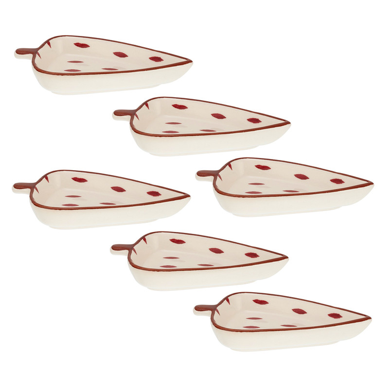 پیاله مادام کوکو مدل Vie Rouge Graine بسته 6 عددی