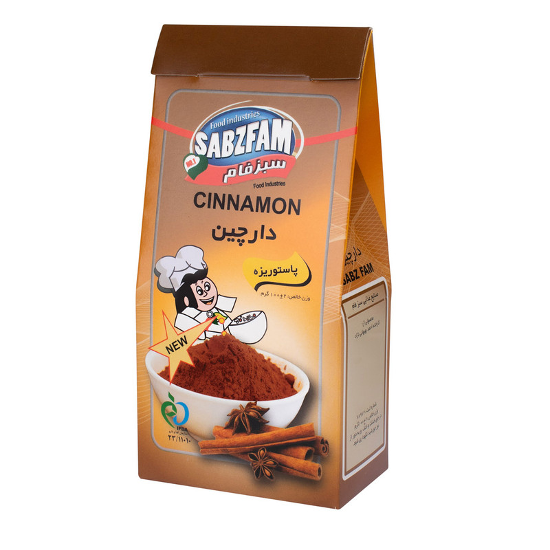 خرید و قیمت پودر دارچین سبزفام - 100 گرم