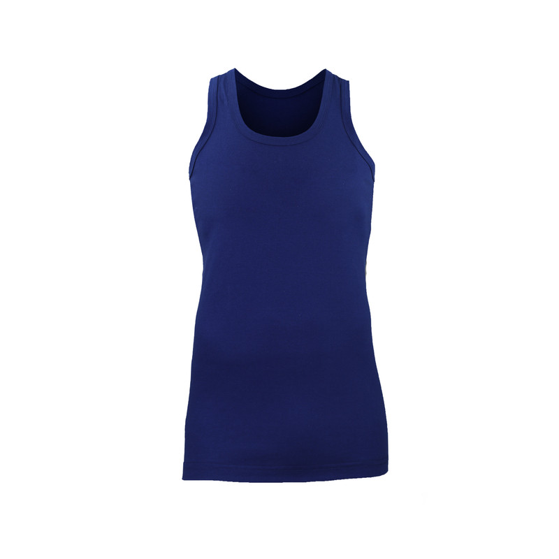 خرید و قیمت زیرپوش رکابی مردانه جناب مدل tank CLASSIC FIT رنگ آبی کاربنی